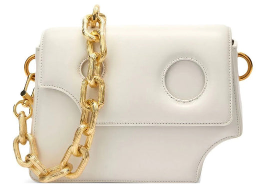 OFF-WHITE Burrow 24 Shoulder Bag White