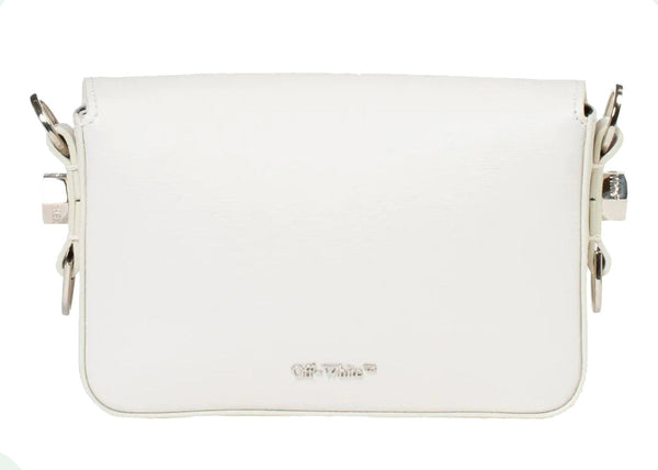 OFF-WHITE Diag Flap Bag Mini SS21 White/Black