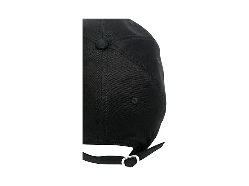 OFF-WHITE Drill Off Stamp Baseball Cap Black/White