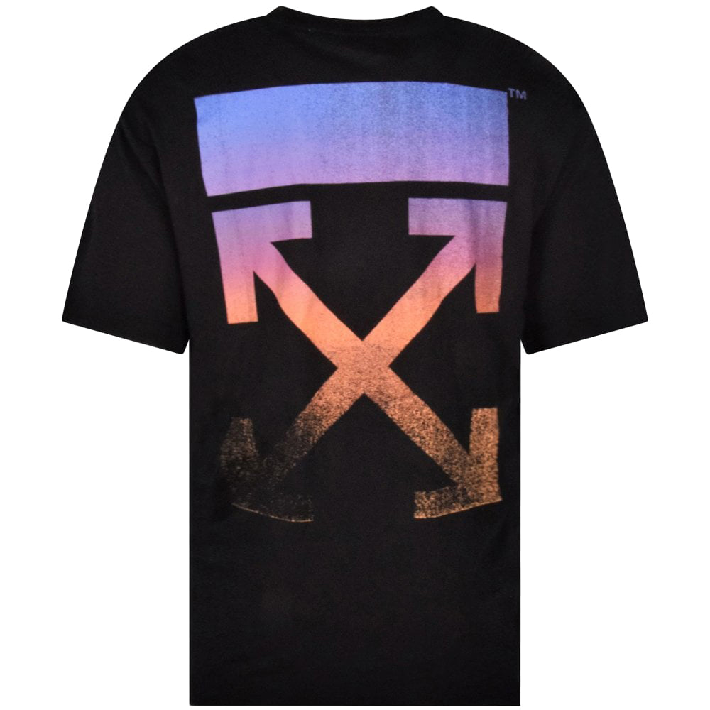 OFF-WHITE Gradient Arrows T-Shirt Black