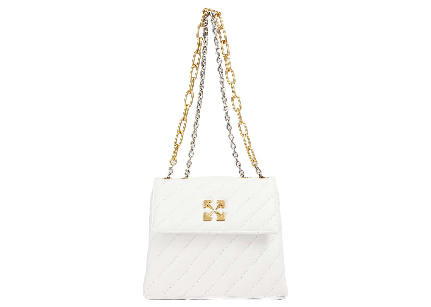 OFF-WHITE Jackhammer Shoulder Bag White