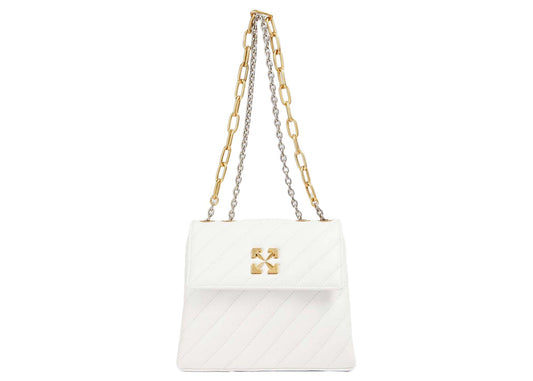 OFF-WHITE Jackhammer Shoulder Bag White