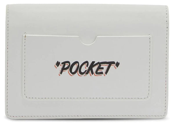 OFF-WHITE Jitney 0.5 Crossbody Bag White