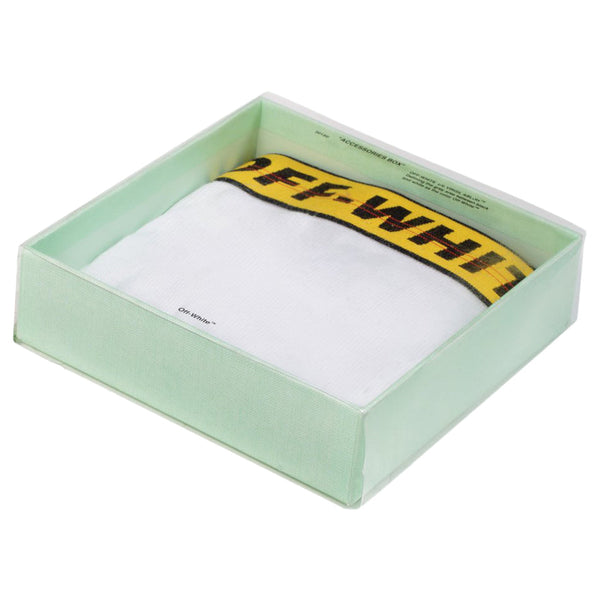 OFF-WHITE Single Pack Stretch Cotton Boxer Briefs White/Yellow/Black