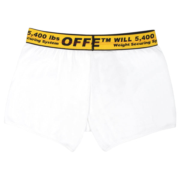 OFF-WHITE Three Pack Stretch Cotton Boxer Briefs (SS19) White/Yellow/Black