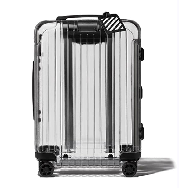 OFF WHITE x Rimowa Transparent Carry On 36L Case Clear Sneaker Store Co