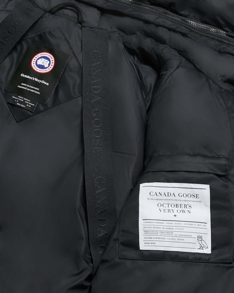 OVO x Canada Goose Chilliwack Bomber Black