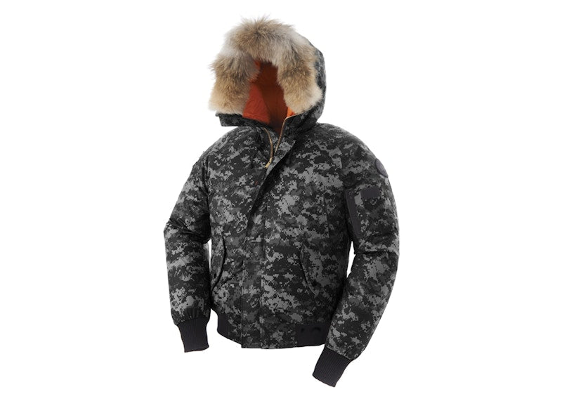 OVO x Canada Goose Chilliwack Bomber Jacket Digi Camo Grey