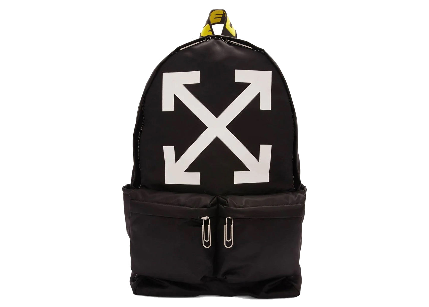 OFF-WHITE Arrow Sac à dos en nylon Noir/Blanc