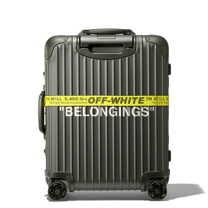 OFF-WHITE Rimowa Personal Belongings 49L Case Black