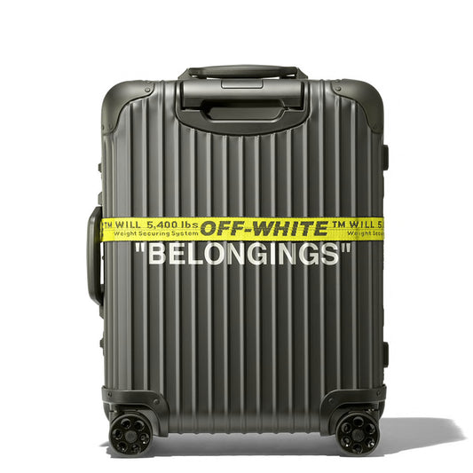 OFF-WHITE Valise Rimowa Personal Belongings 49L Noir