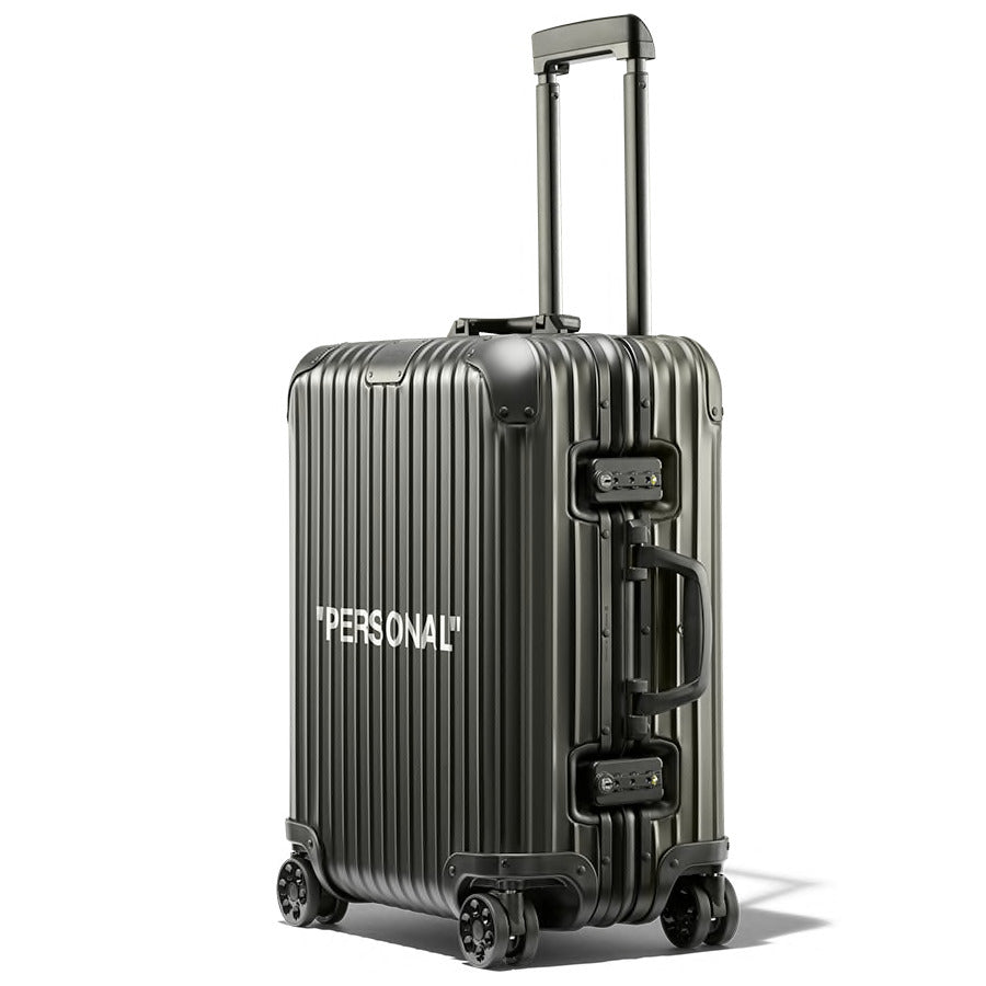 OFF WHITE Rimowa Personal Belongings 49L Case Black