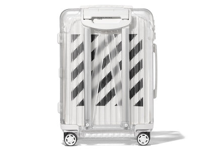 OFF-WHITE Valise Rimowa See Through 47L Blanc