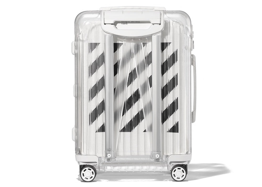 RIMOWA × Off-White Virgil Abloh Off-White X Rimowa Transparent Luggage– TC