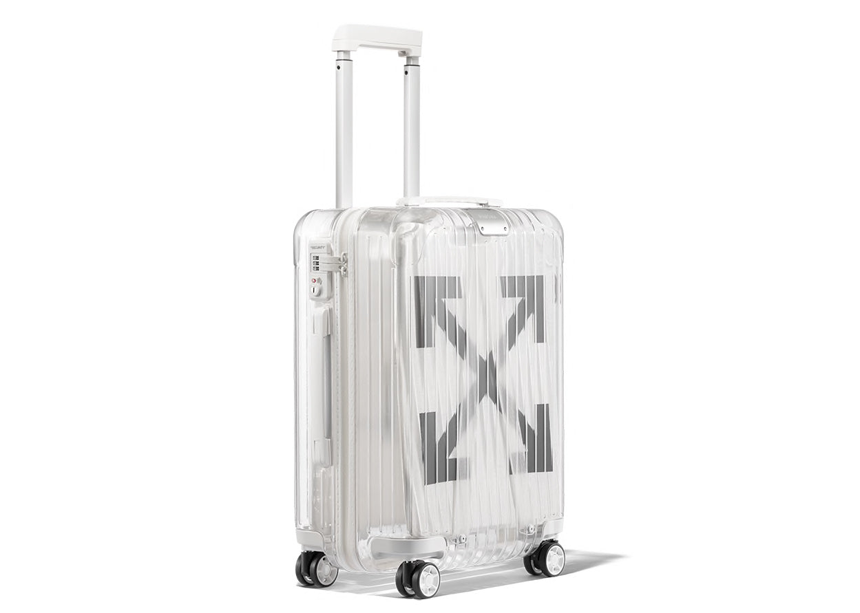 OFF-WHITE Valise Rimowa See Through 47L Blanc