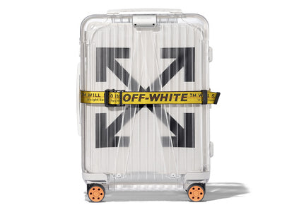 OFF-WHITE Rimowa See Through 47L Case White