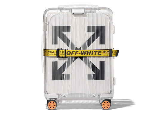 OFF-WHITE Valise Rimowa See Through 47L Blanc