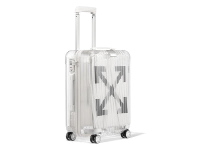 OFF-WHITE Valise Rimowa See Through 36L Blanc