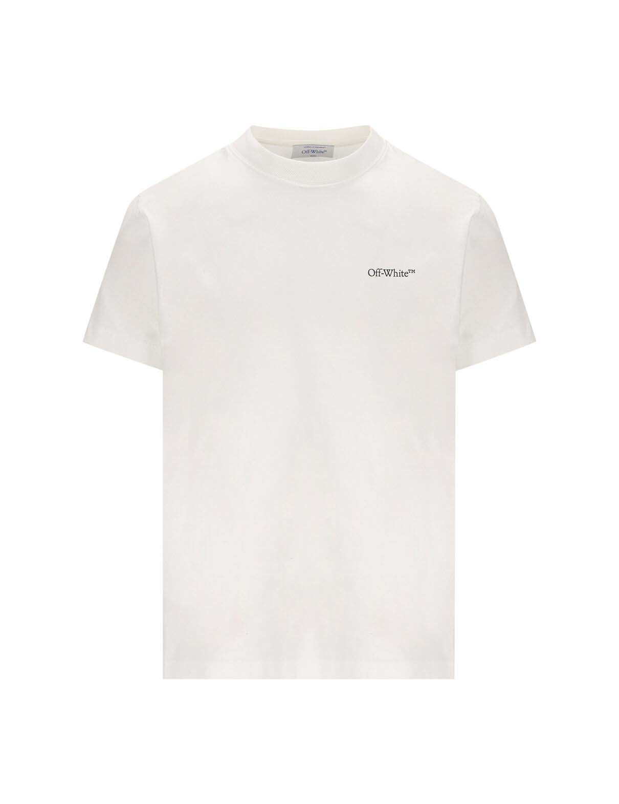 OFF-WHITE Scratch Arrow T-Shirt White