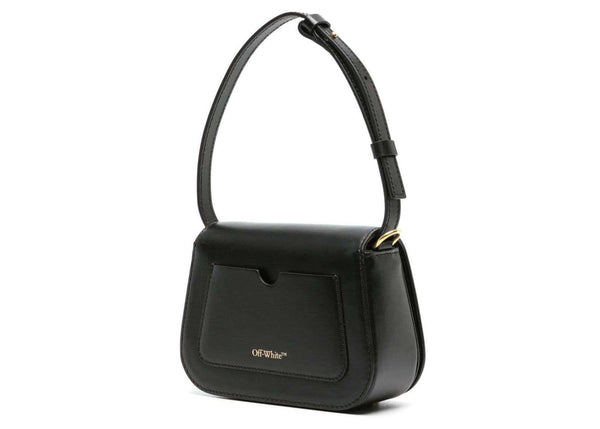 Off-White Skeleton Binder Shoulder Bag Black