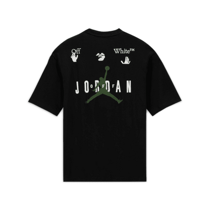 OFF WHITE x Jordan T shirt Asia Sizing Black Sneaker Store Co