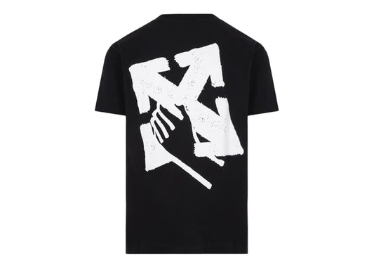 OFF-WHITE T-shirt Slim Hand Arrow Noir/Blanc 