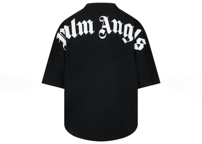 Palm Angels T-shirt classique à logo imprimé Noir