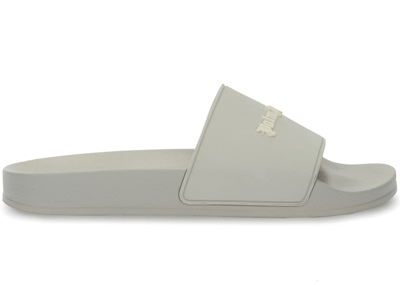 Palm Angels Logo Slide Grey