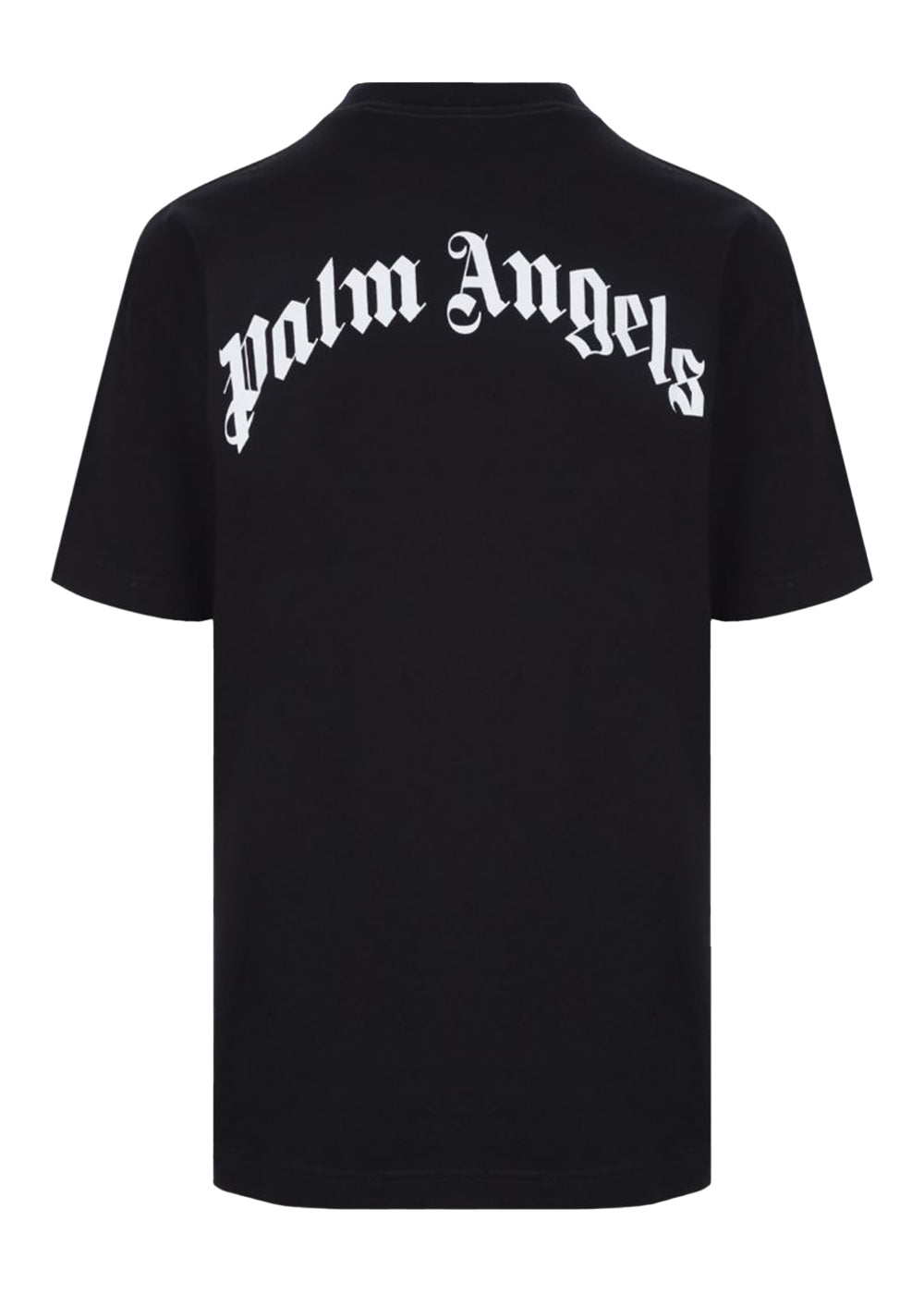 Palm Angels Shark T Shirt Black White