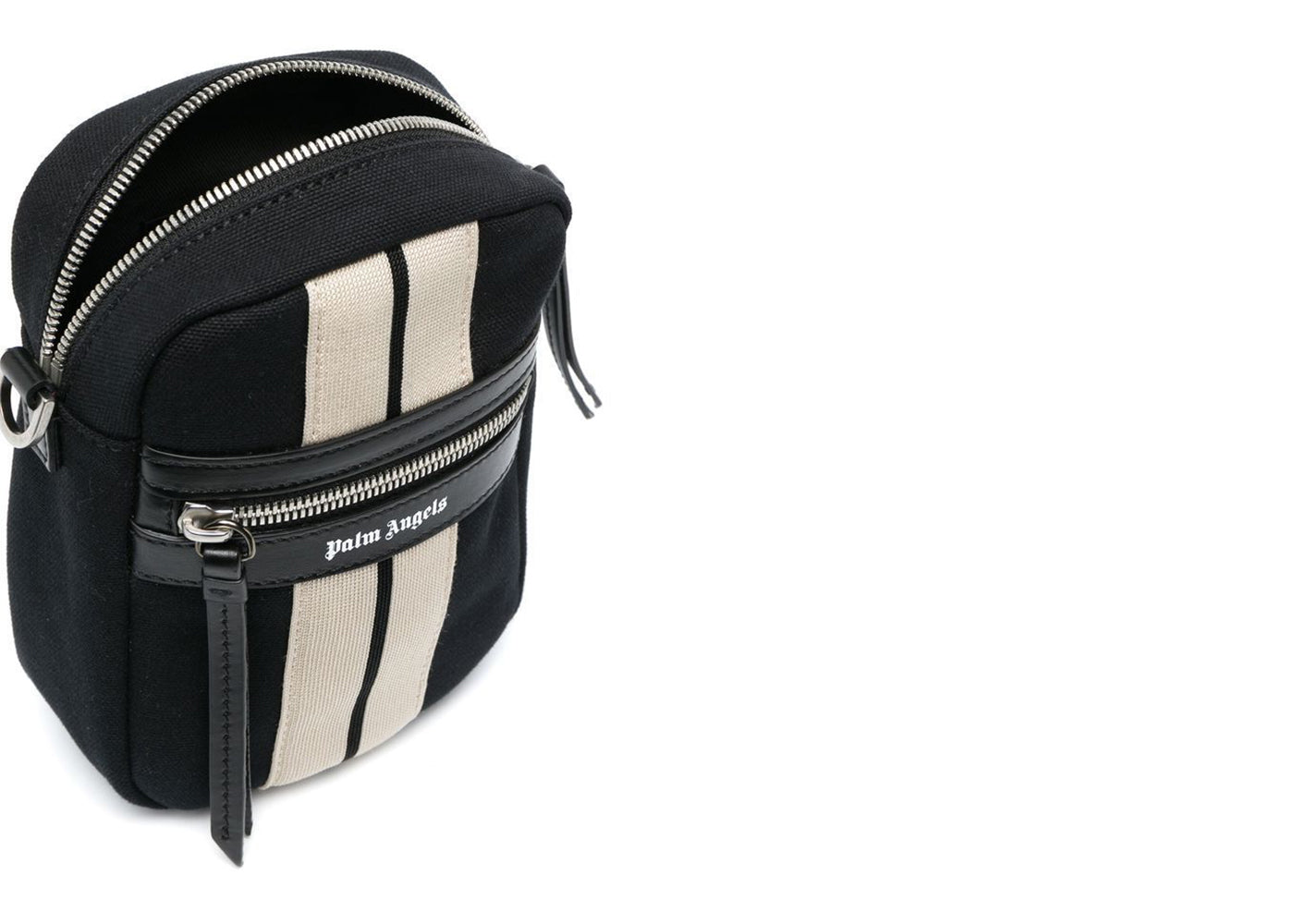 Palm Angels Venice Track Crossbody Bag Black/Off-white