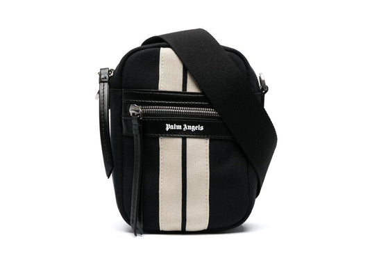 Palm Angels Venice Track Crossbody Bag Black/Off-white