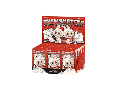 Pop Mart Labubu The Monsters Coca Cola Series Vinyl Face Sealed Case (6 Blind Box)