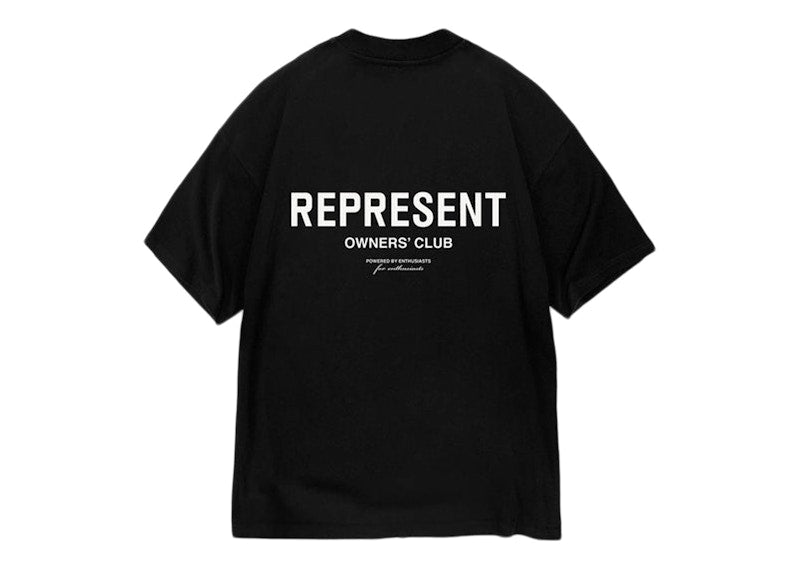 Represent Owner's Club T-Shirt Black