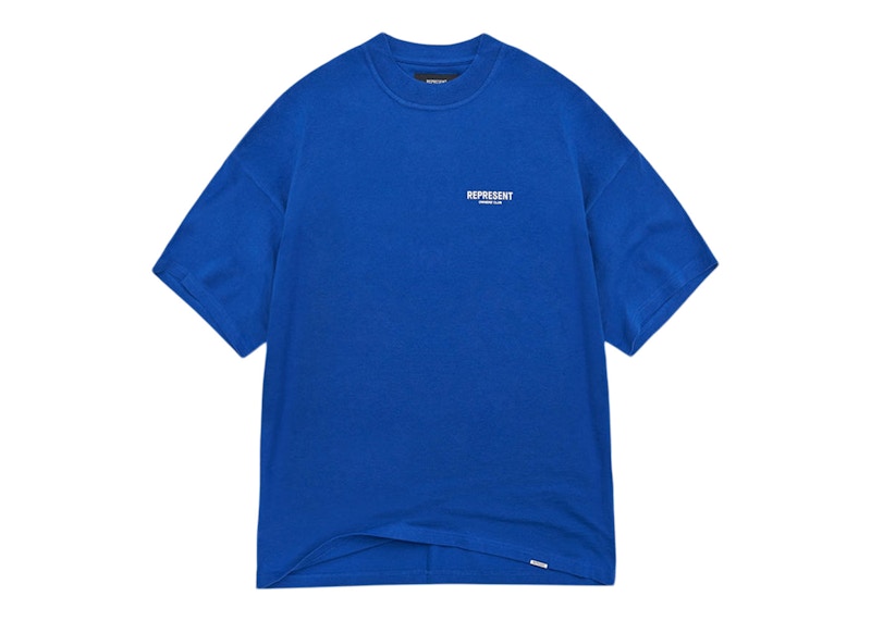 Represent Owner's Club T-Shirt Cobalt Blue/White