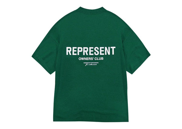 Represent Owner's Club T-Shirt Racing Green/White