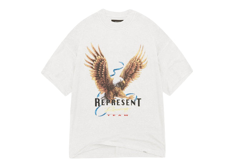 Represent Racing Team Eagle T-Shirt Flat White