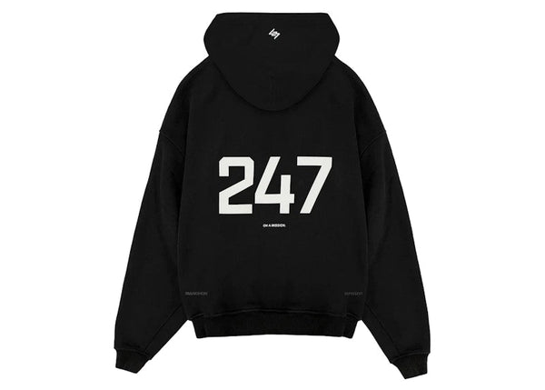 Represent x Marchon Team 247 Oversized Hoodie Black