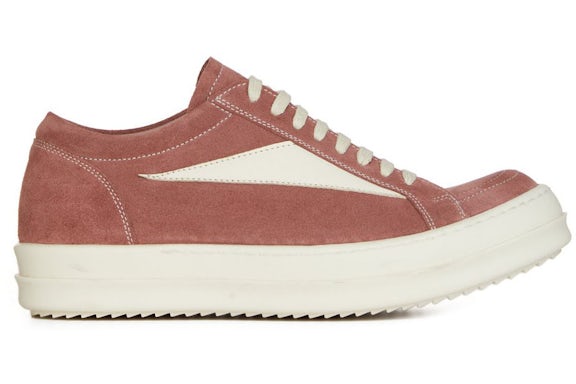 Rick Owens Lido Vintage Suede Dusty Pink Milk SS24