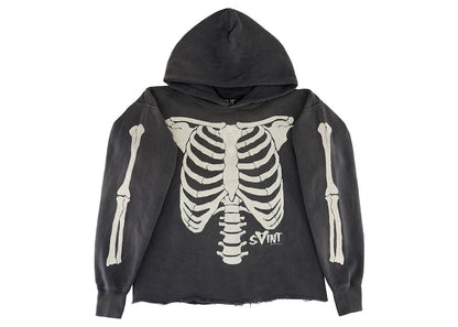 Saint Mxxxxxx Bone VL Hoodie Vintage Black