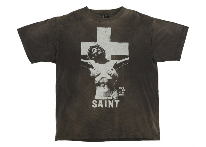 Saint Mxxxxxx DMJ Tee Black