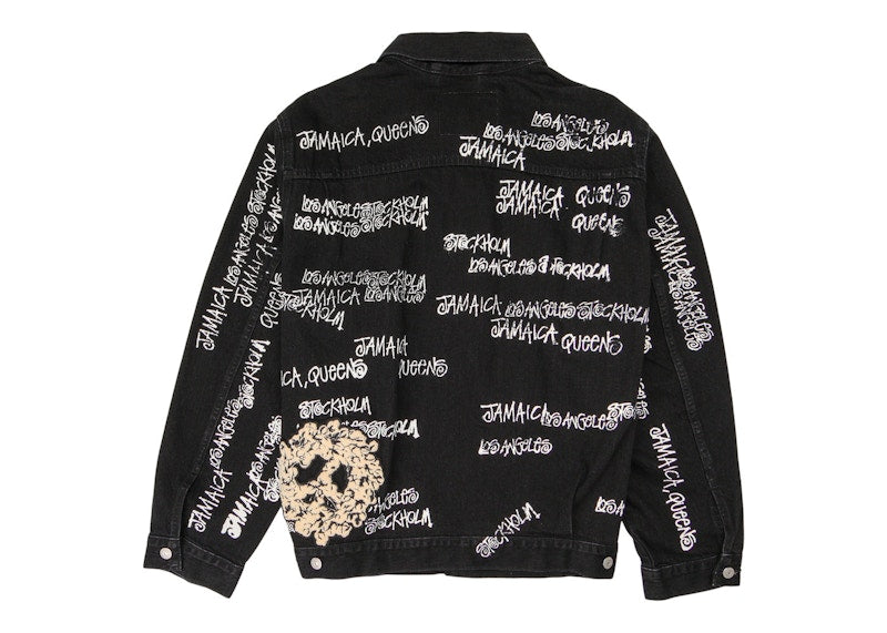 Stussy x Denim Tears x Our Legacy TTL Denim Jacket Black