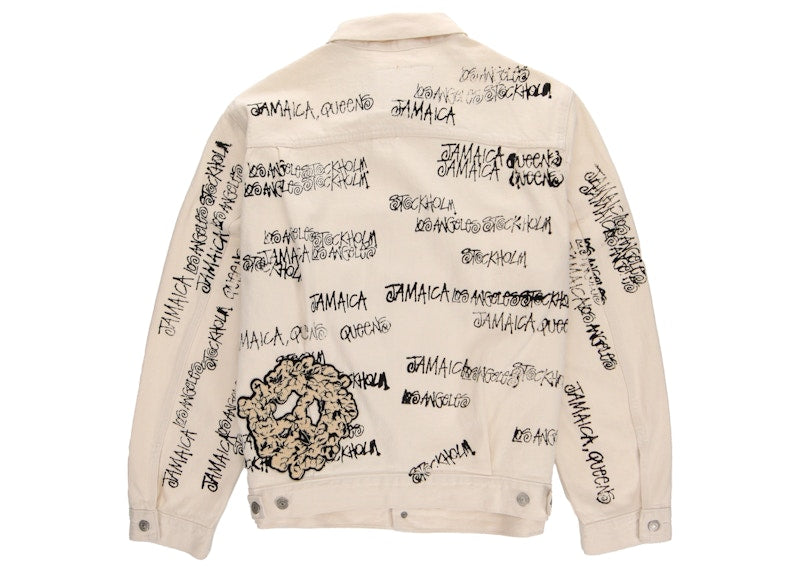 Stussy x Denim Tears x Our Legacy TTL Denim Jacket White – Sneaker Store Co