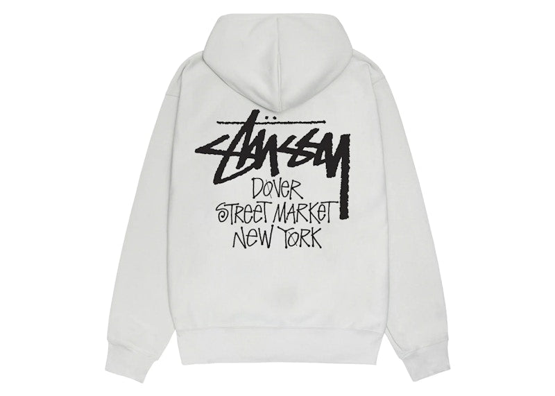 Stussy x Dover Street Market New York Hoodie Fog Grey