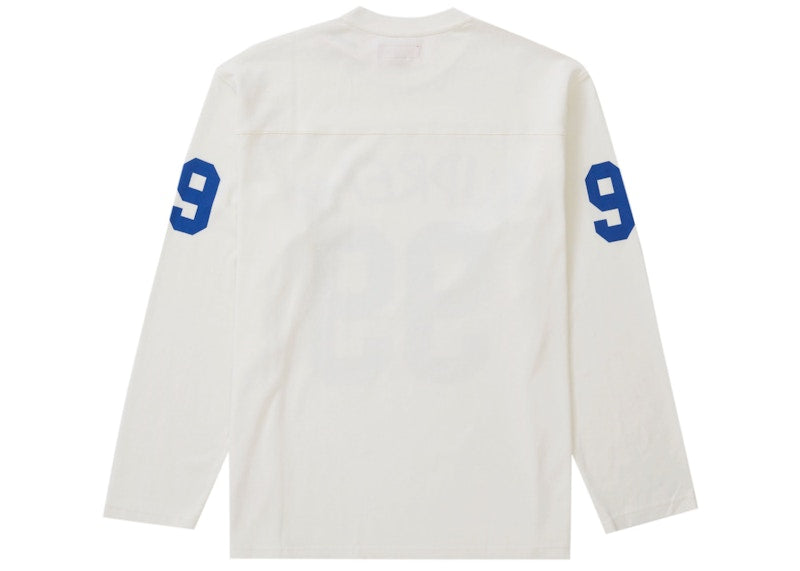 Supreme 99 L/S Football Top White