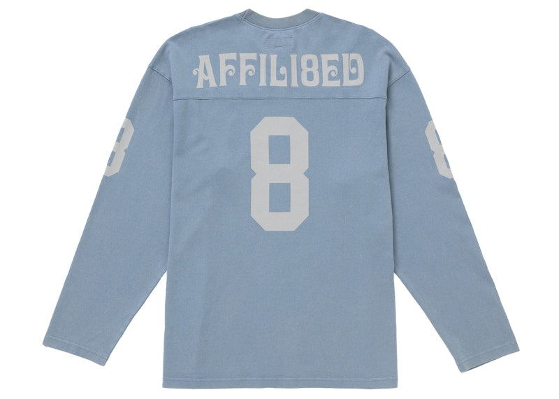Supreme Affiliated L/S Football Top Dusty Blue