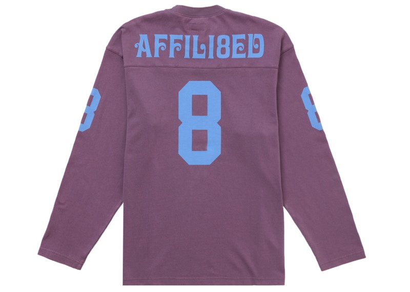 Supreme Affiliated L/S Football Top Dusty Purple