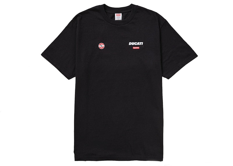 Supreme Ducati Logo Tee Black