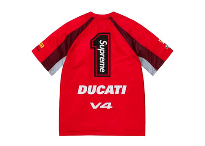 Supreme Ducati Soccer Jersey Red