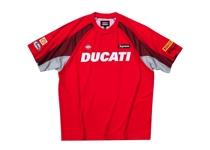 Supreme Ducati Soccer Jersey Red