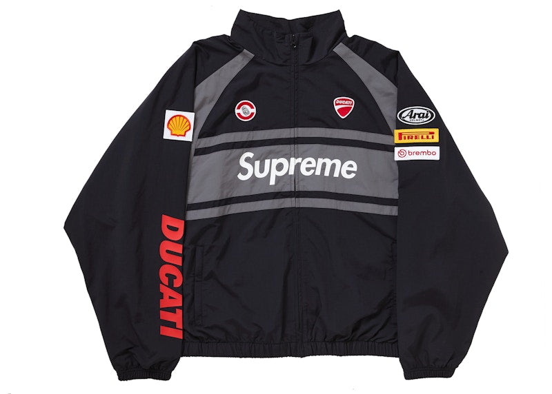 Supreme Ducati Track Jacket Black